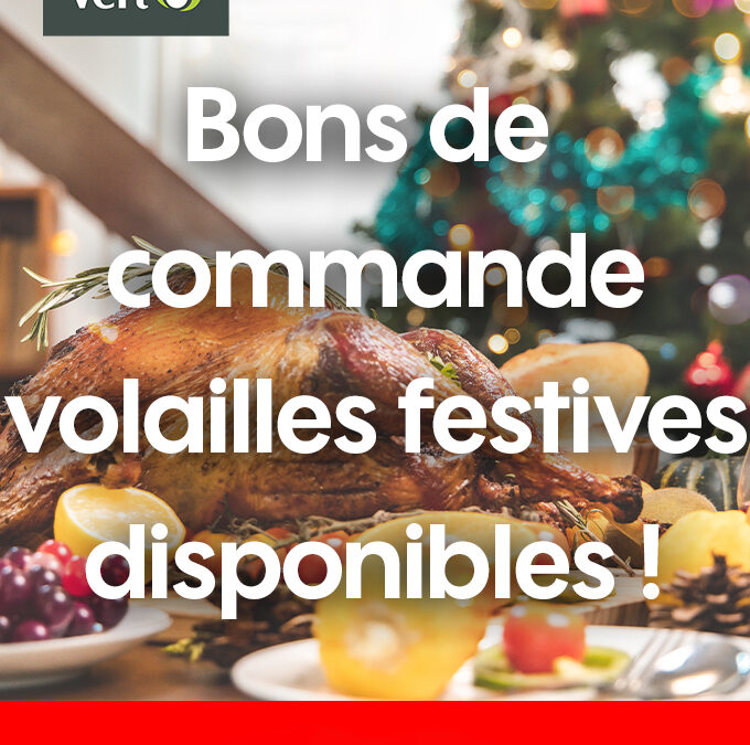 Les volailles de nos producteurs locaux pour vos tables de fêtes !